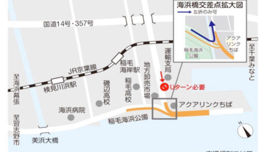 10/13（月・祝）7時～13時 店舗前道路が片側規制中！