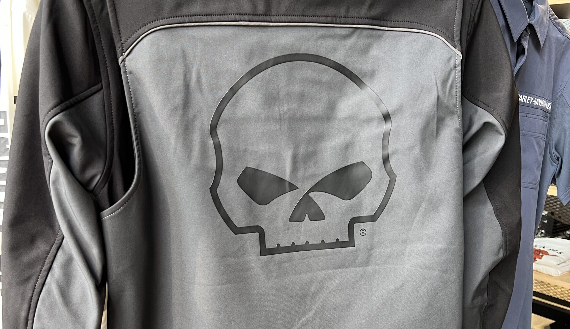 Harley-Davidson スカルメッシュジャケット ブラック ウィリーGスカル！メッシュジャケット～！ - Harley-Davidson® 幕張